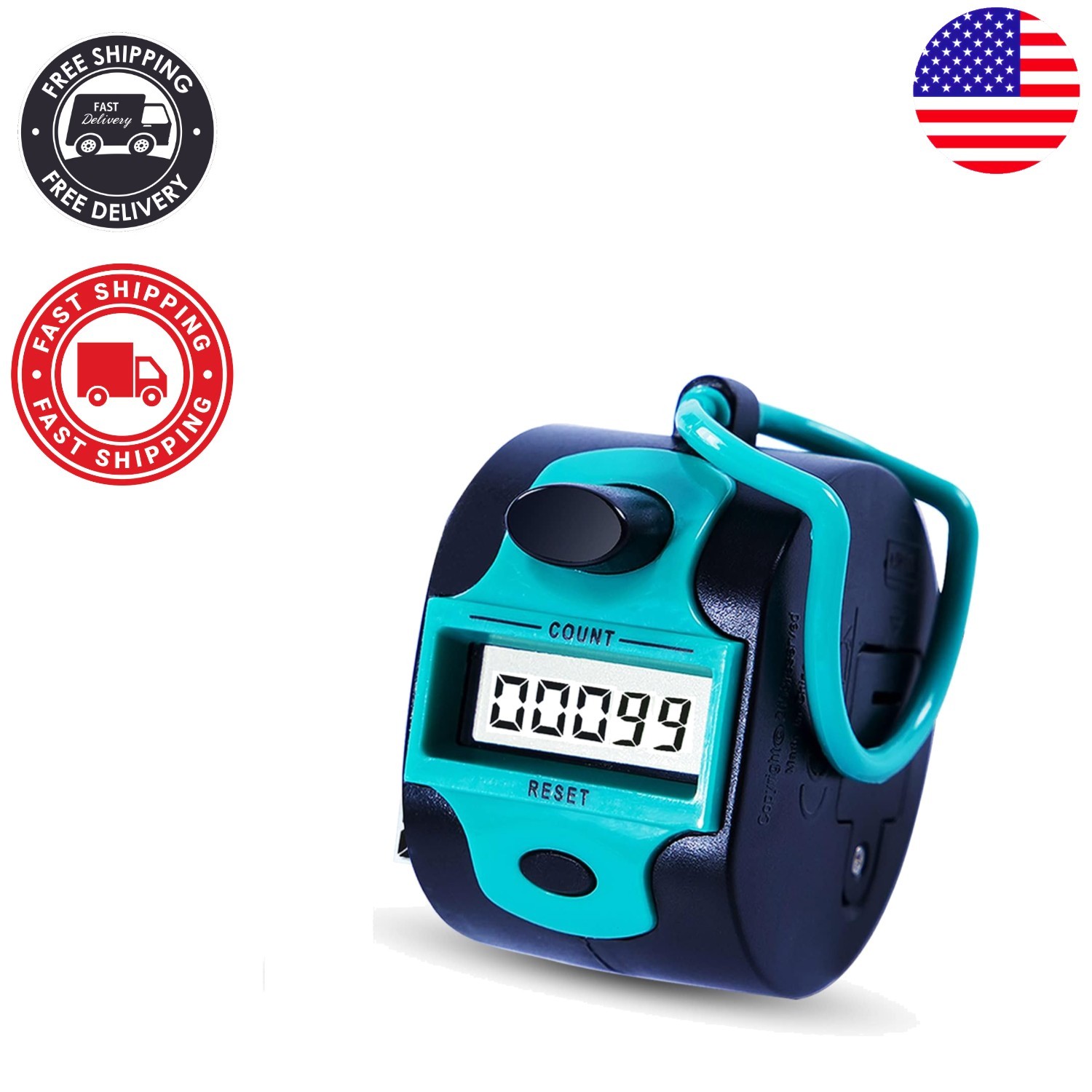 Versatile Electronic Clicker Tally Counter - Perfect for Schools and Events