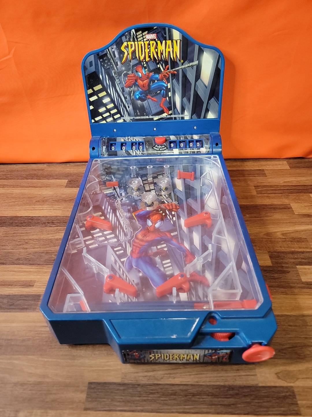 2004 Funrise Toys Spider-Man Tabletop Pinball Machine ~ Please Read Description