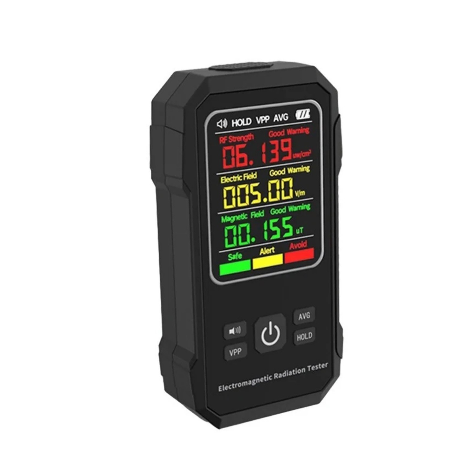 Digital EMF Meter Electromagnetic Radiation Detector for RF and Magnetic Fields