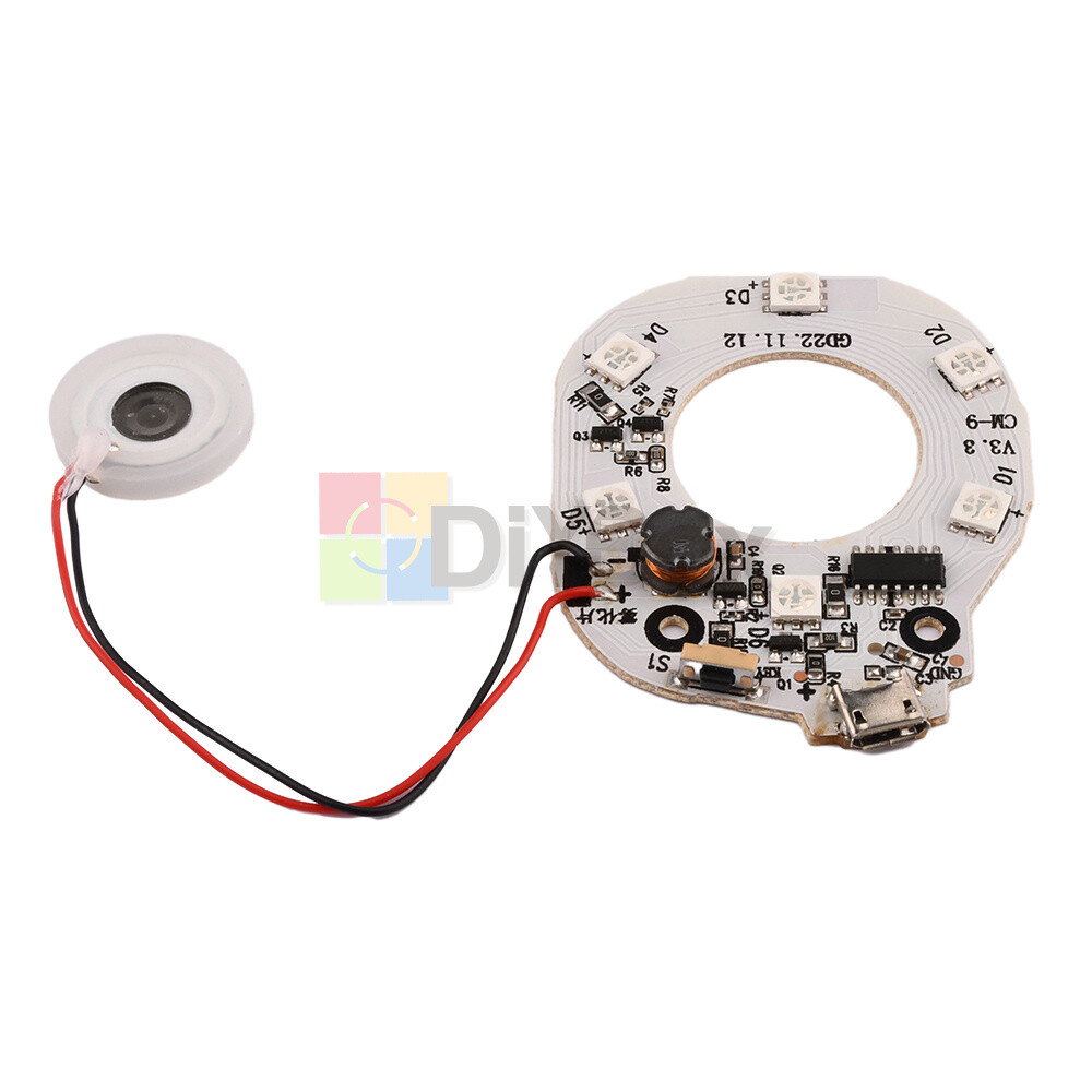Micro USB Atomizing Humidifier Module Fogger Mist Generator PCB Circuit Board