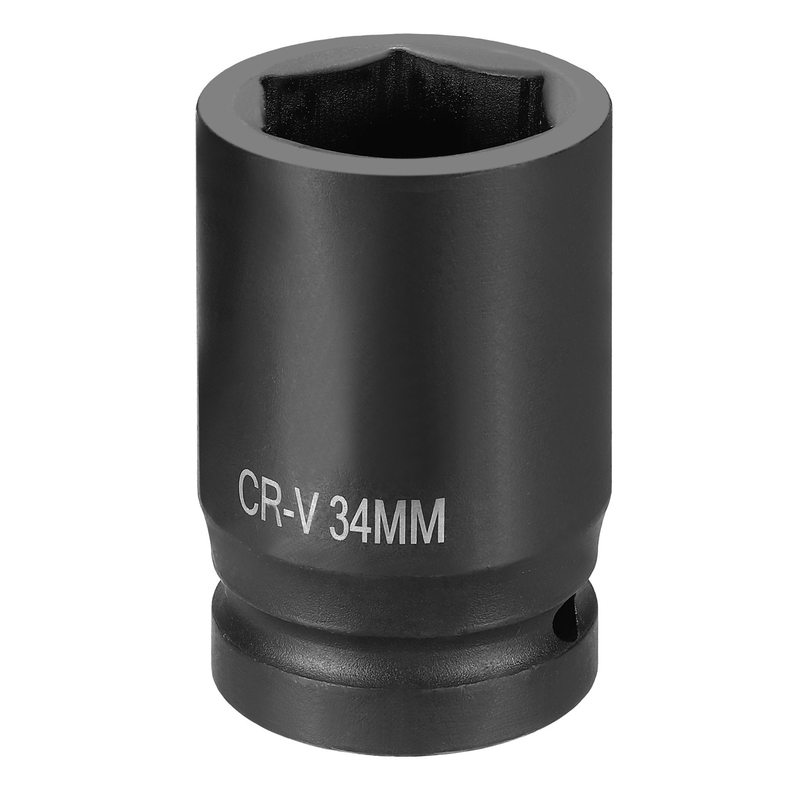 1 Inch Drive 34mm 6 Point Impact Socket Chromium Vanadium Steel