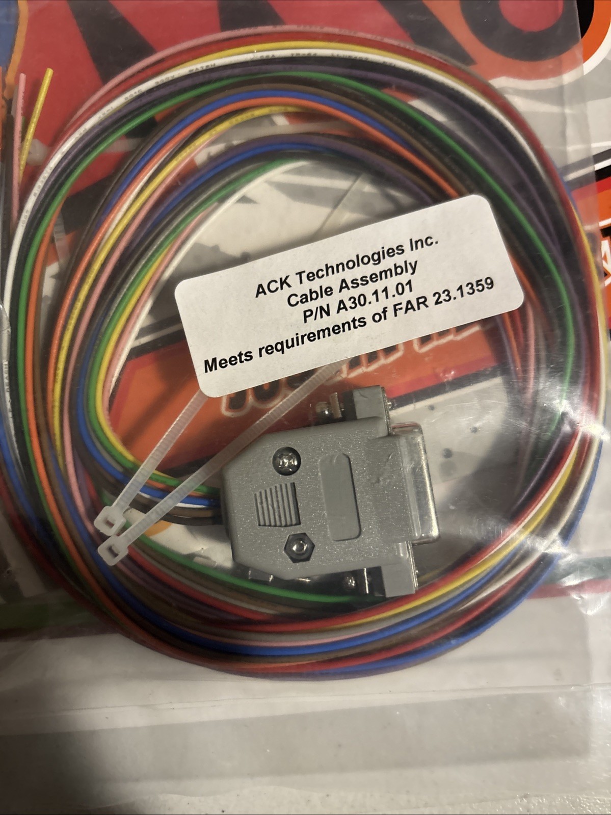 ACK Technologies Inc. Cable Assembly & H/W Kit - A-30 Digitizer Cable & H/W Kits