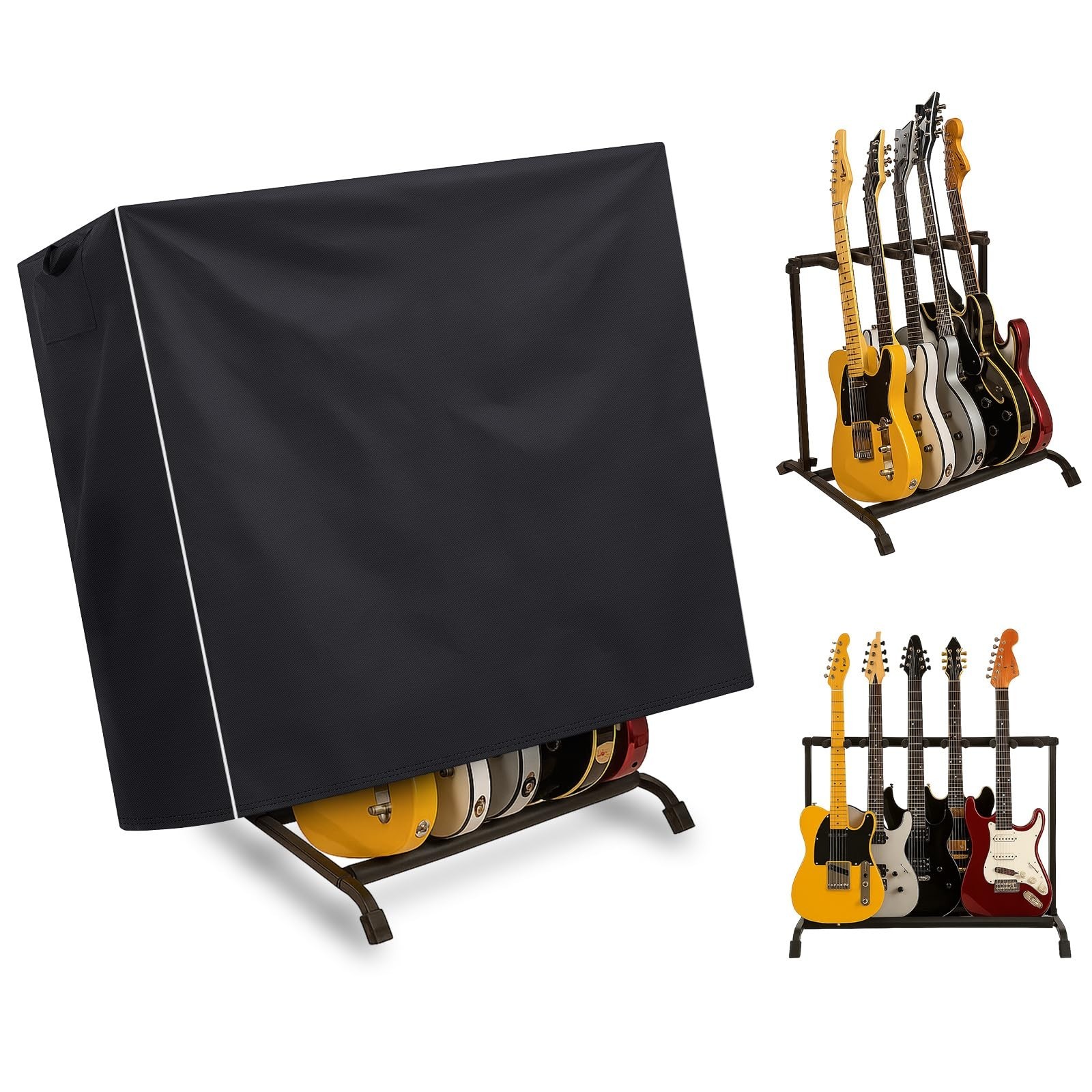 Guitar Stand Cover 43" H x 47'' L x 19'' W Heavy Duty Acoustic/Electric Guita...