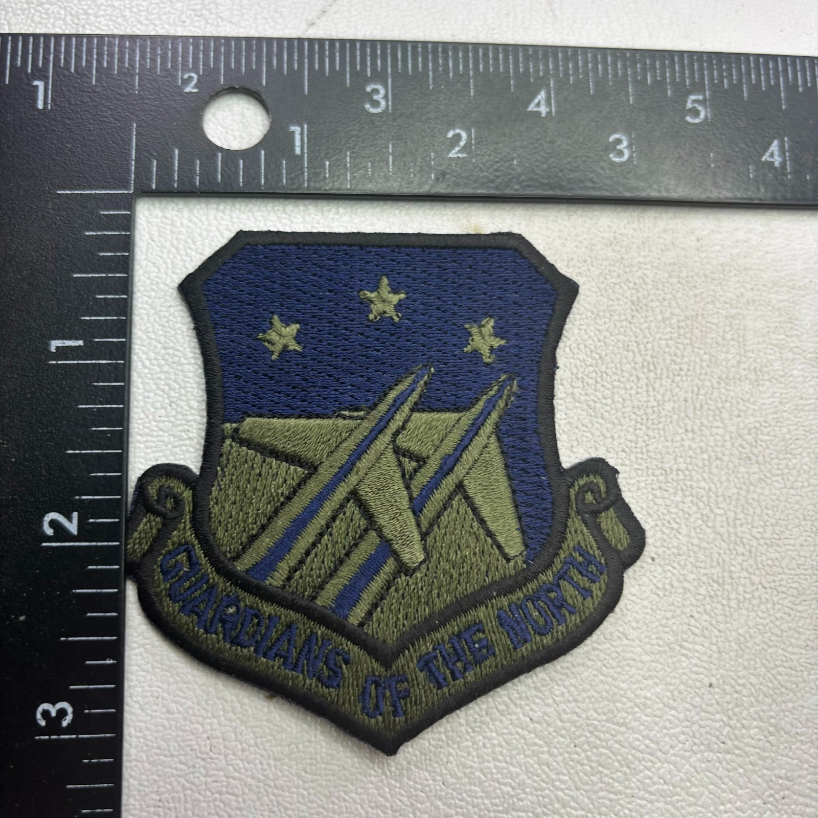 US Air Force Subdued GUARDIANS OF THE NORTH Patch Military 60TZ