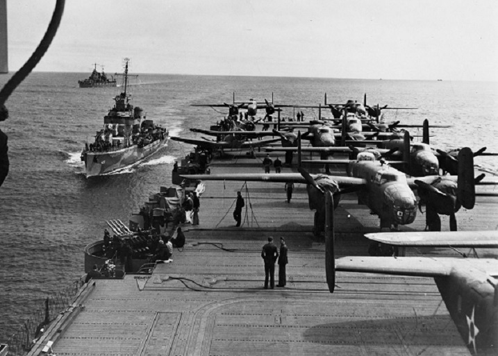 Douglas SBD Dauntless Dive Bombers Doolittle Raid 5"x 7" World War II Photo 810a
