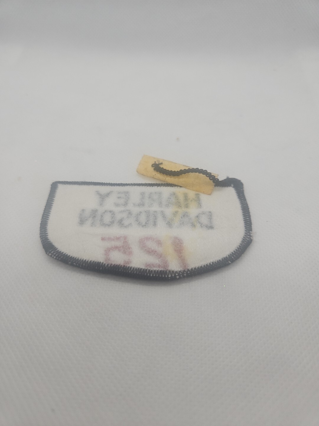 Harley Motorcycle 125 Patch _ Vintage