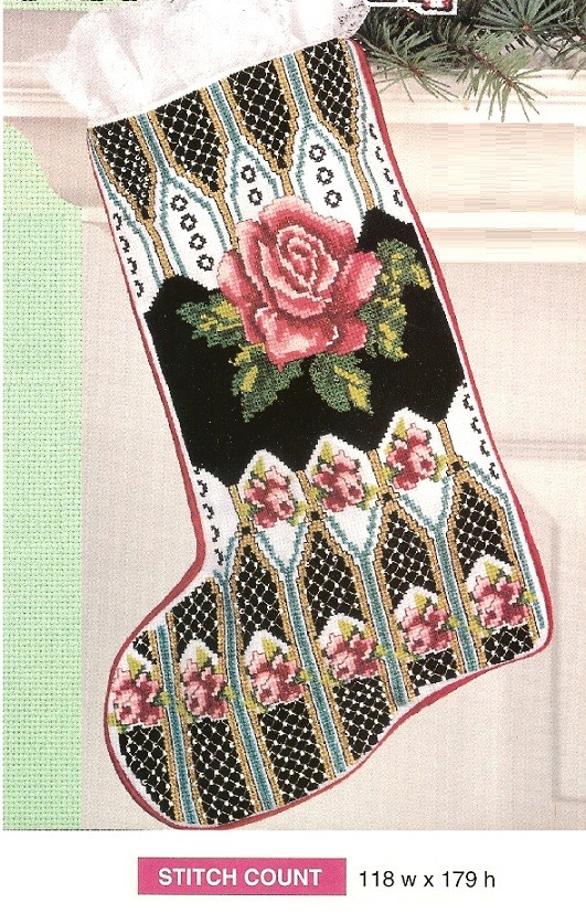 TUDOR ROSE SET  -  CROSS STITCH PATTERN ONLY    HM-ERUP