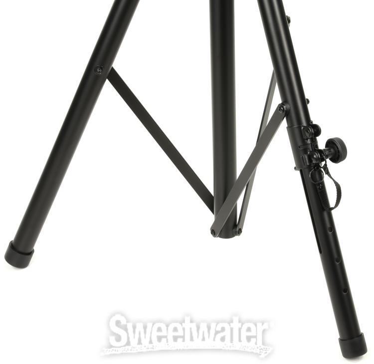 On-Stage Stands SS7762B Speaker Stand With Adjustable Leg - Single