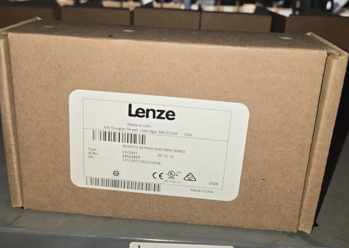 LENZE ESVZXK1 VECTOR KEYPAD W/DRIVE INTERFACE MODULE "NEW USA STOCK"