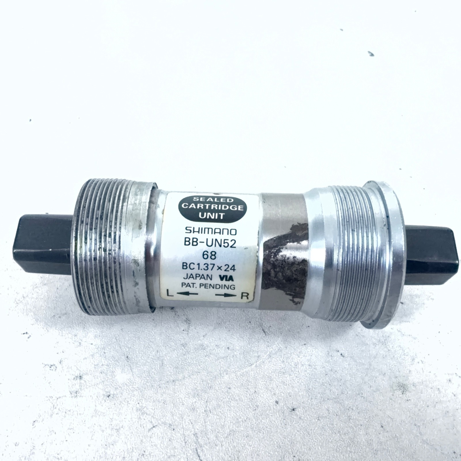 Shimano Sealed Cartridge Bottom Bracket English Thread 68x108mm Road BB-UN52