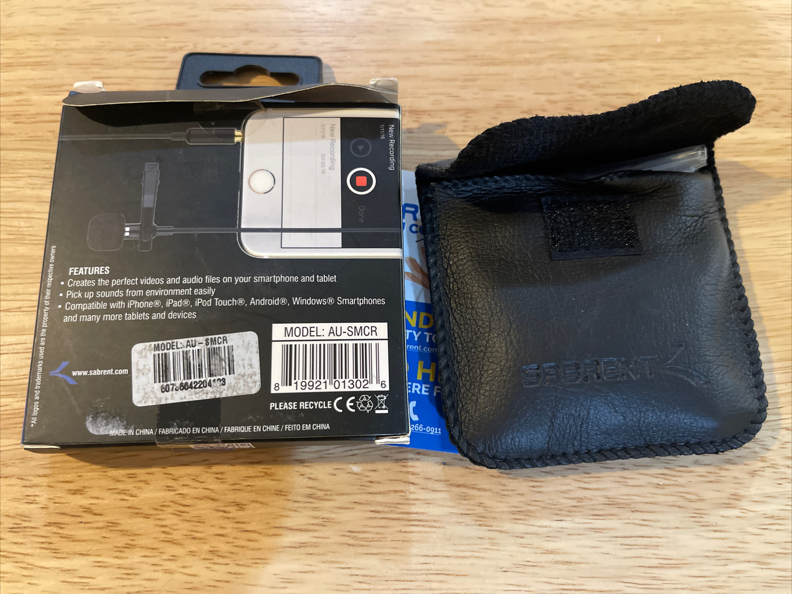 Lavalier Clip-on Microphone AU-SMCR
