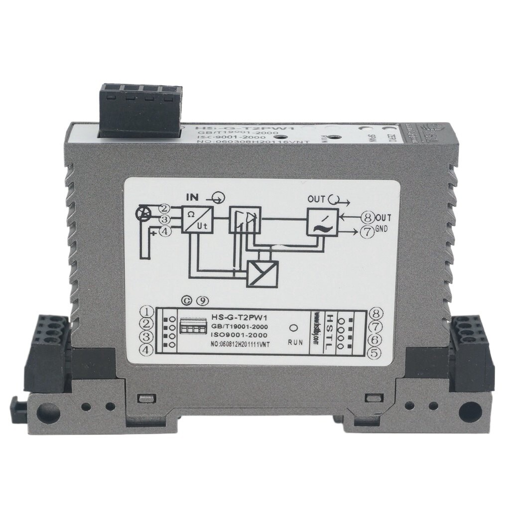 PT100 PT1000 0-10V 4-20mA Isolation Module Transmitter Temperature Thermistor