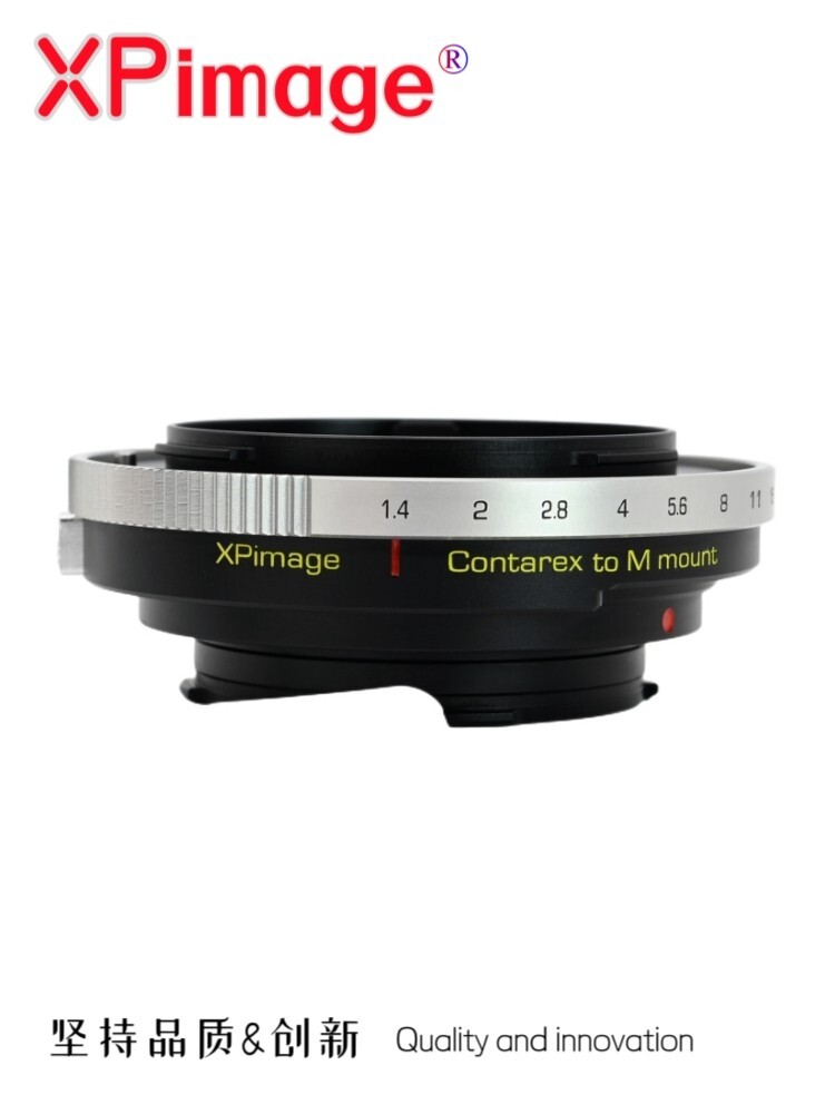 XPimage CRX-M Lens Adapter for CONTAREX Bullseye CRX Lens to Leica M M9P Camera