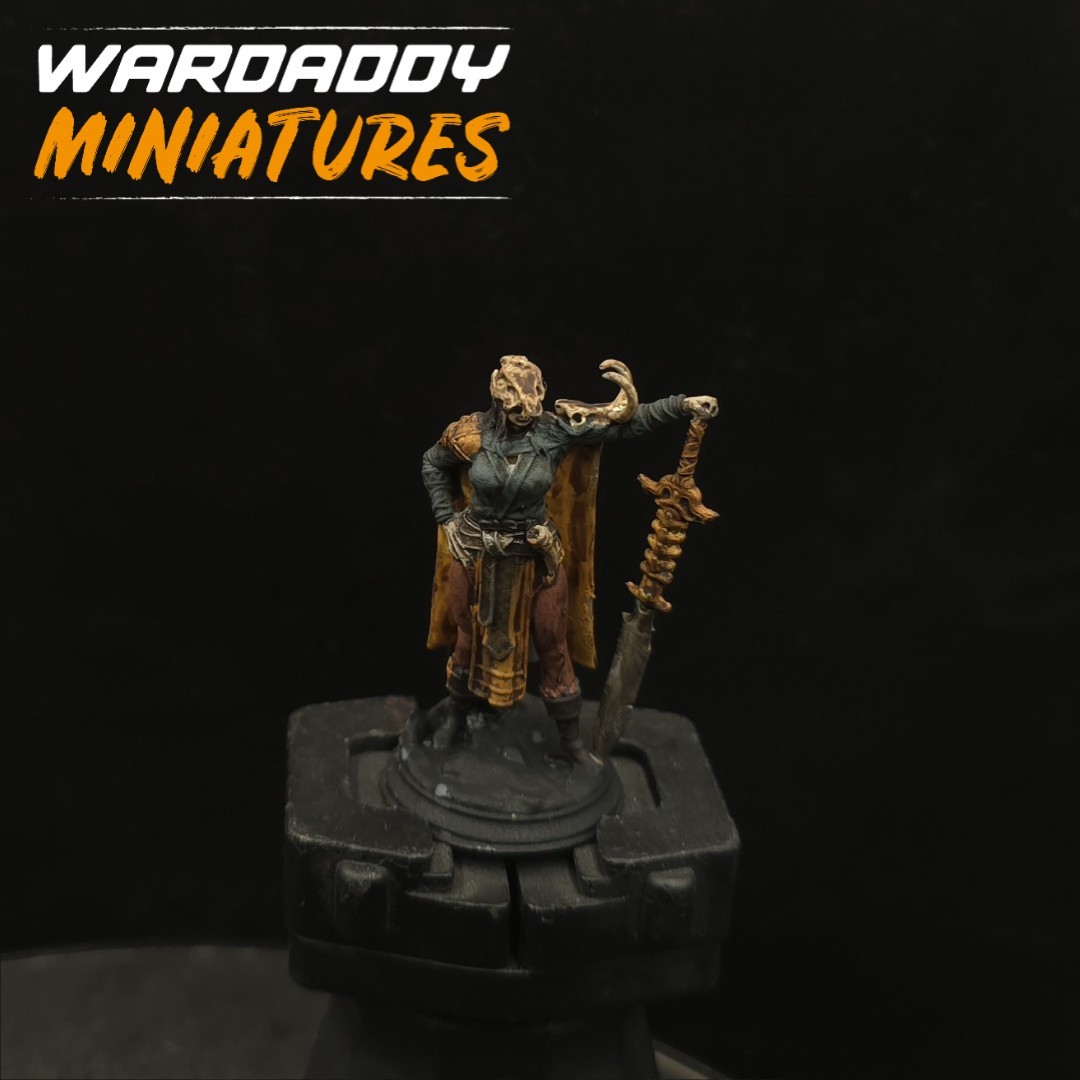 Pro Painted Dungeons & Dragons Fantasy Character Warrior Role Play 3D Print D&D