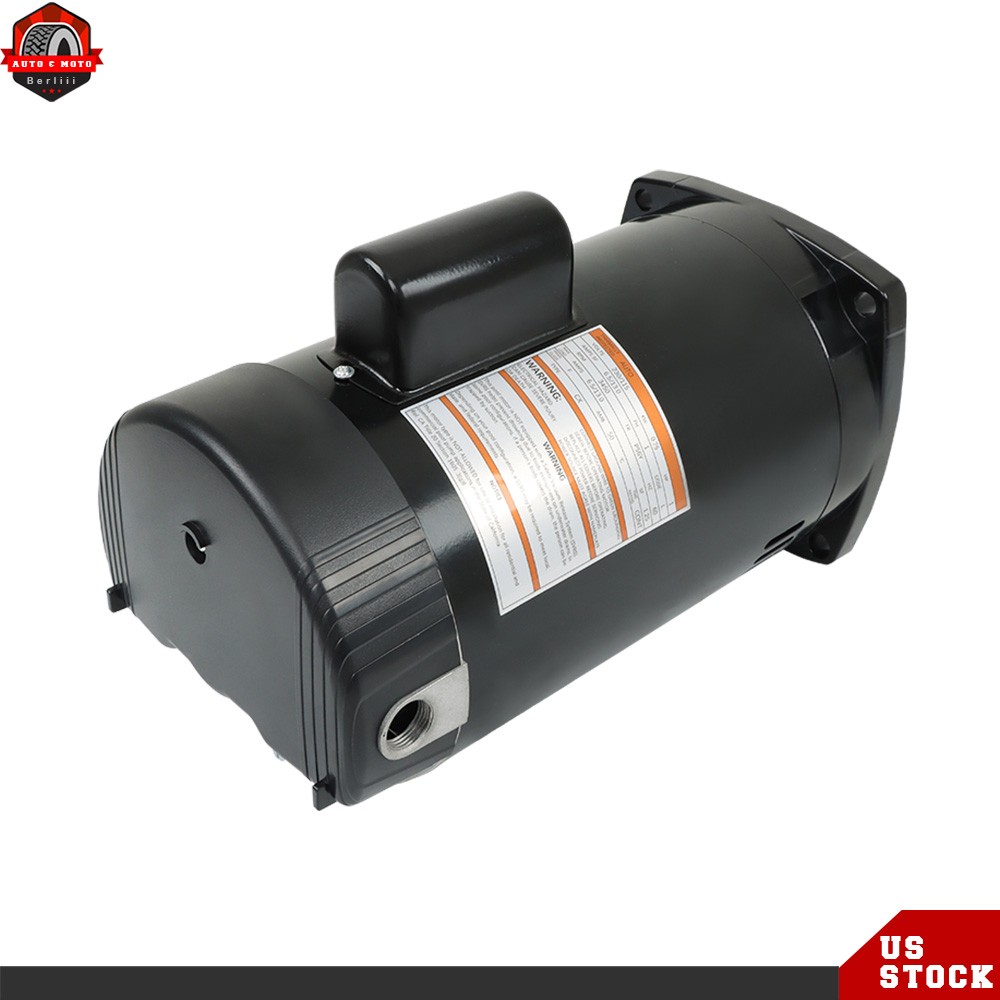 230 V 3450 RPM 1HP Single Phase Pool Pump Motor For Pools B2853 B2853V1
