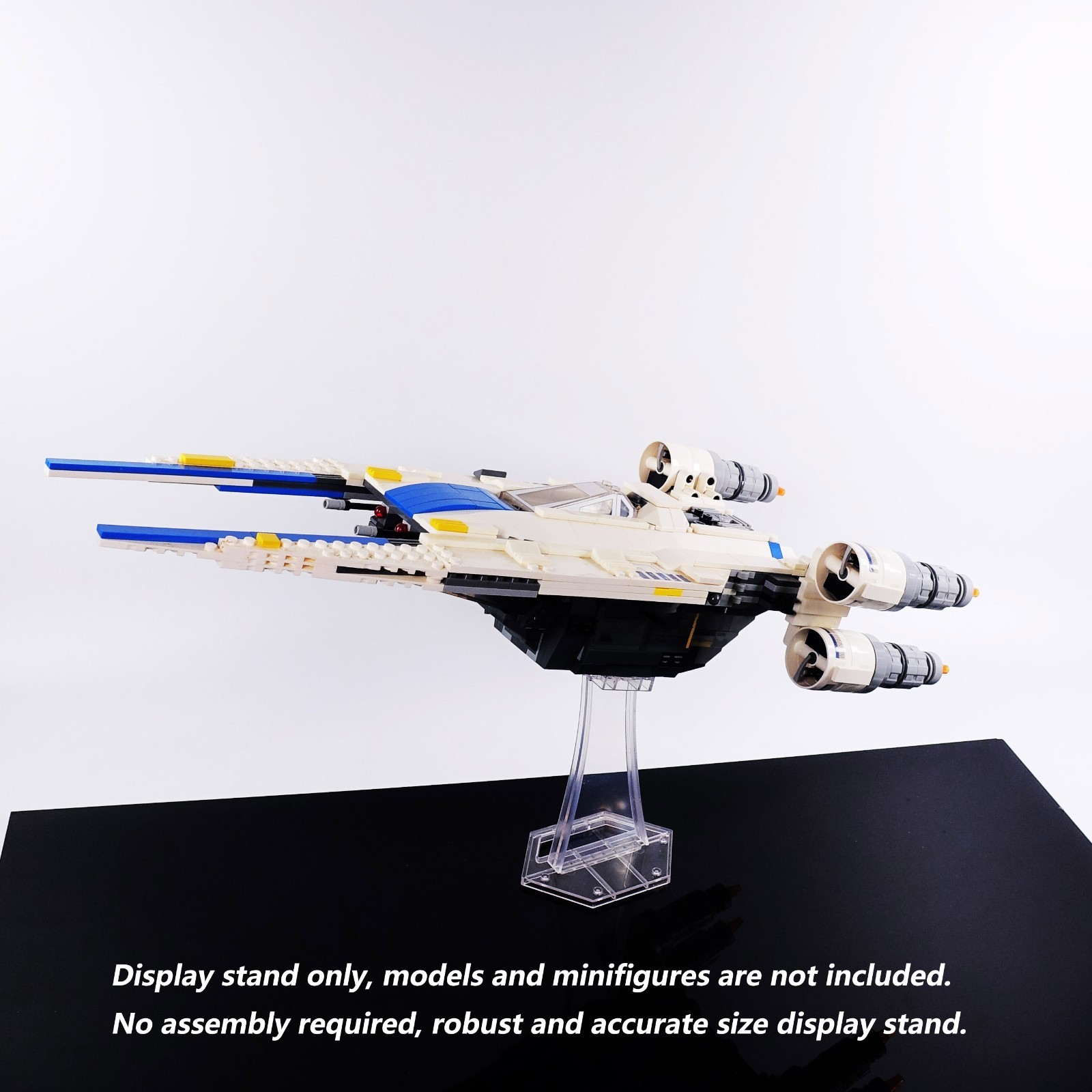 Display Stand for LEGO 75155 Rebel U-Wing Fighter, stand only no model.