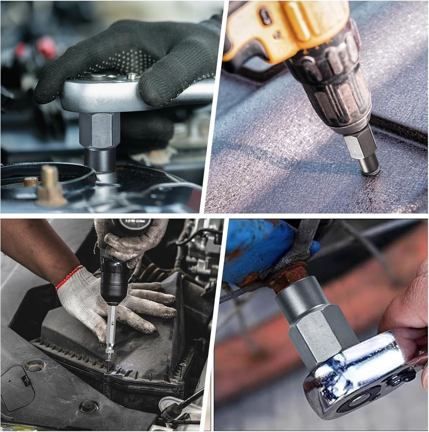 15-Piece Stripped Bolt Remover Set - Fast and Effective Extraction Solution