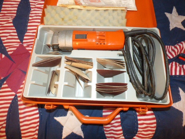 Fein Sander Model #636 In Original Case with Accessories