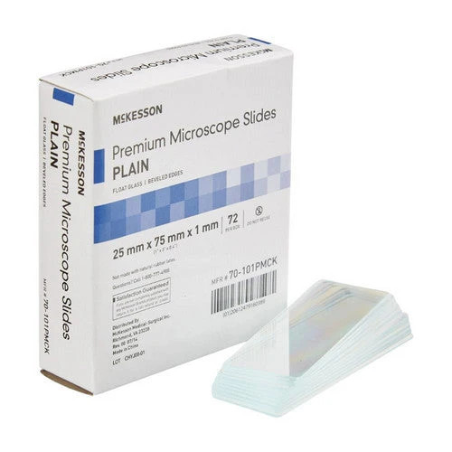 Microscope Slide Box Of 72  by McKesson