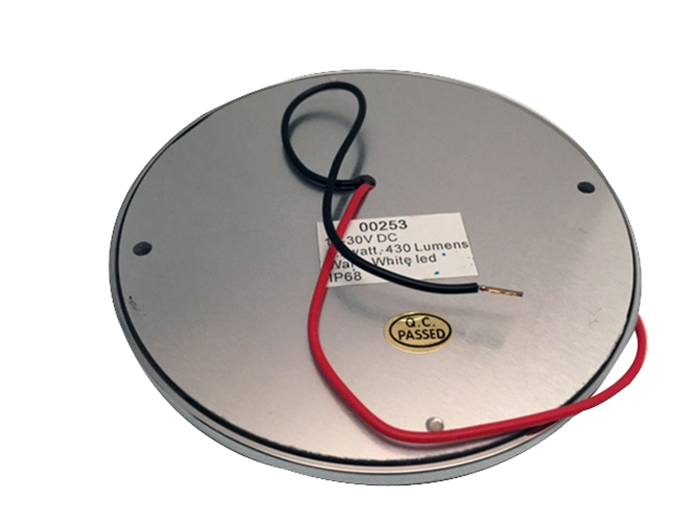 Pactrade Marine Chrome LED Ceiling Interior Courtesy Light 10-30VDC 430LM