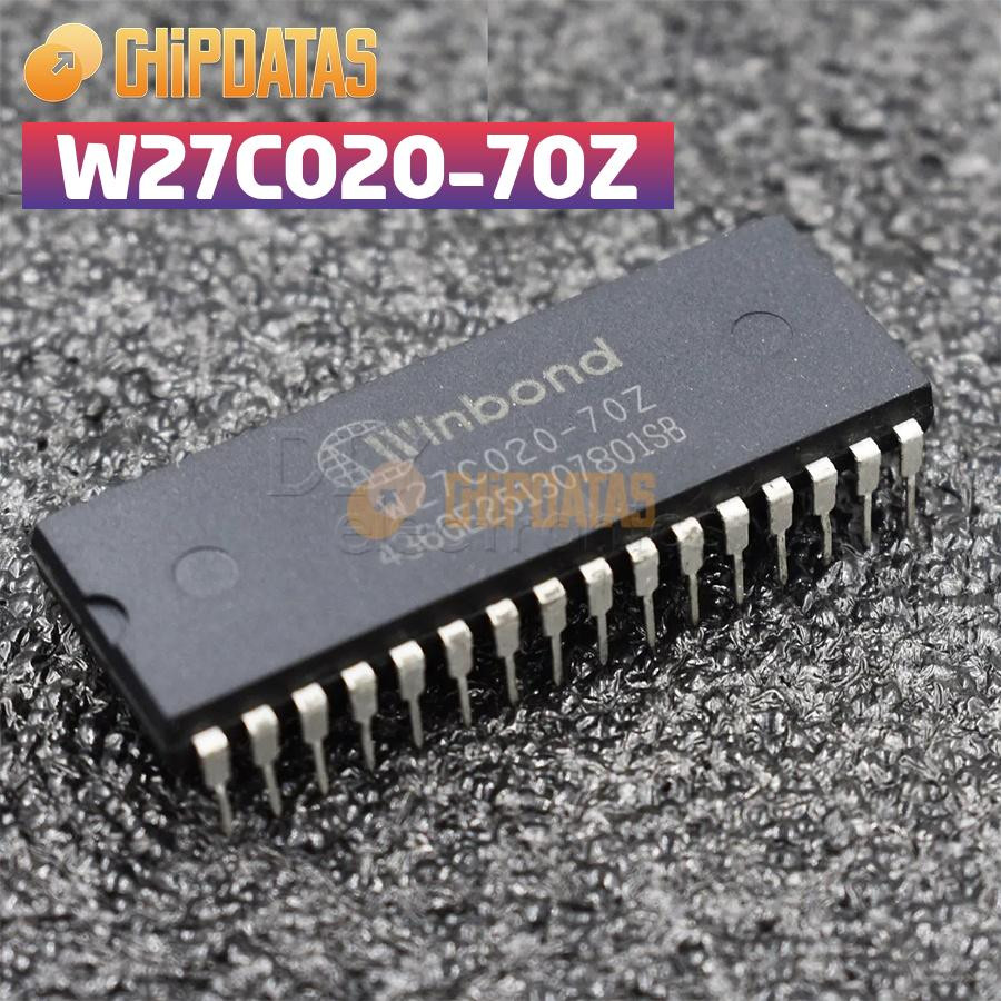 10PCS New Winbond W27C020-70 W27C020-70Z DIP-32 IC #Y26
