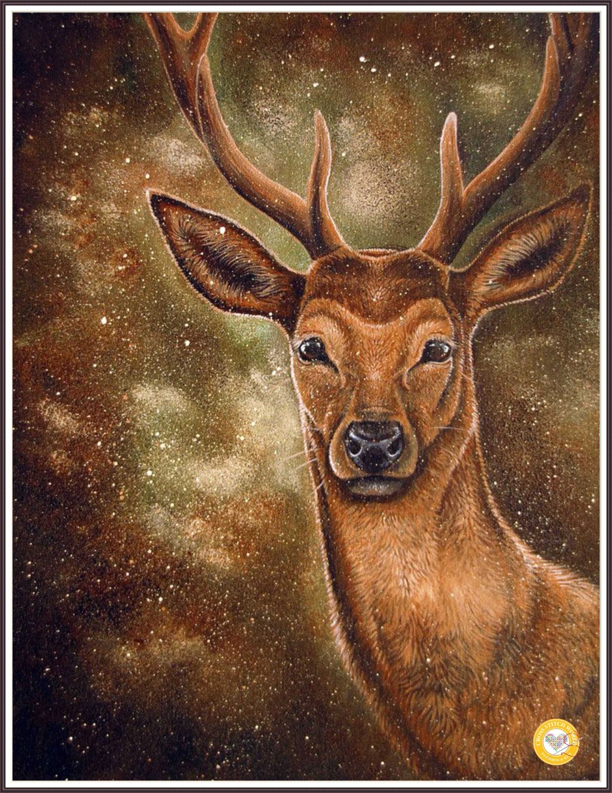 Red Deer 1354 Chart Counted Cross Stitch Pattern Needlework