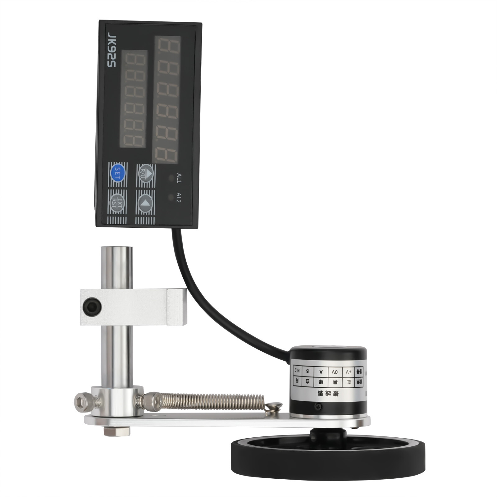 Digital Length Meter Counter 0-999999 with Control Function, US Plug