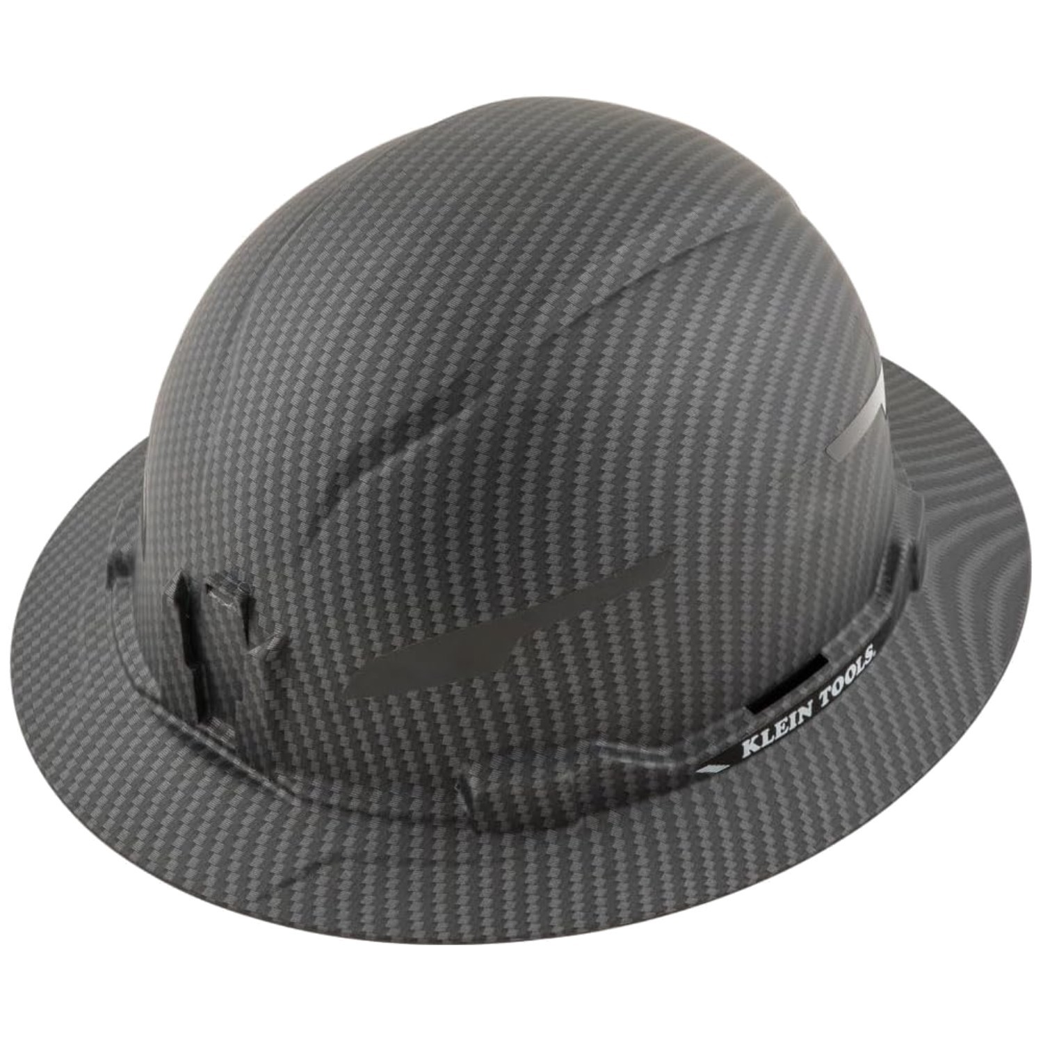 Durable Full Brim Hard Hat, Sweat-Wicking Band