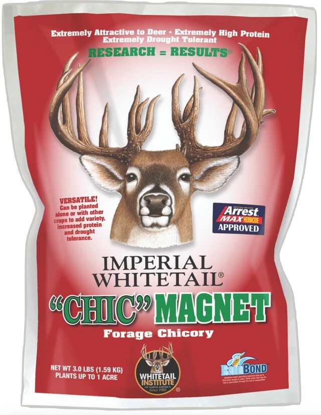 Whitetail Institute Imperial Whitetail Chic Magnet Deer Food Plot Seed 3lbs CM3