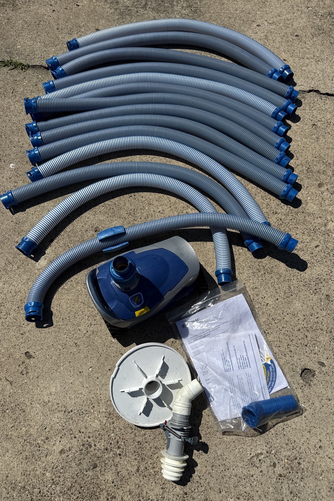 Zodiac Baracuda MX6 Automatic Suction In Ground Swimming Pool Cleaner With Hoses