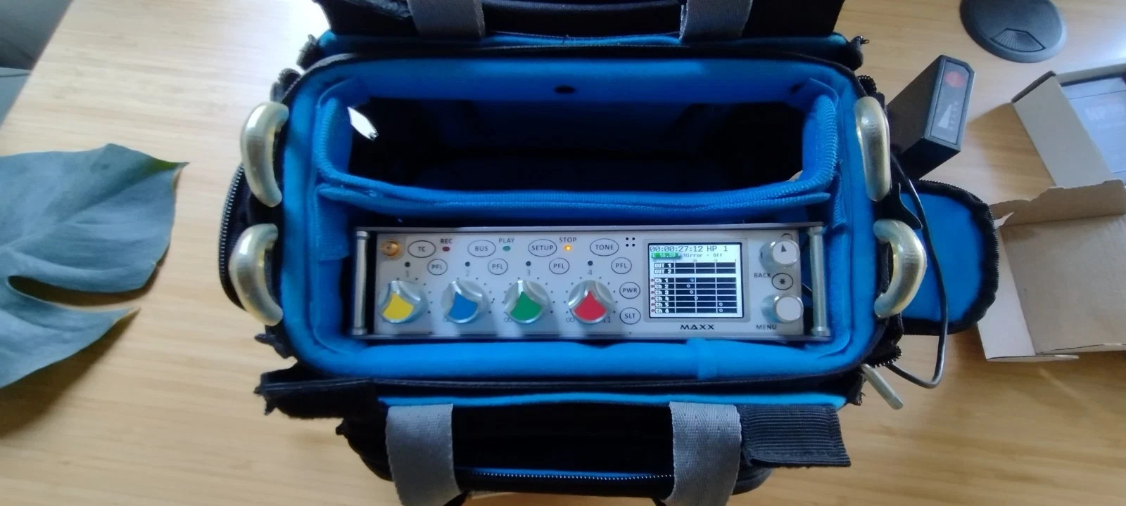 Zaxcom Maxx in Orca Bag
