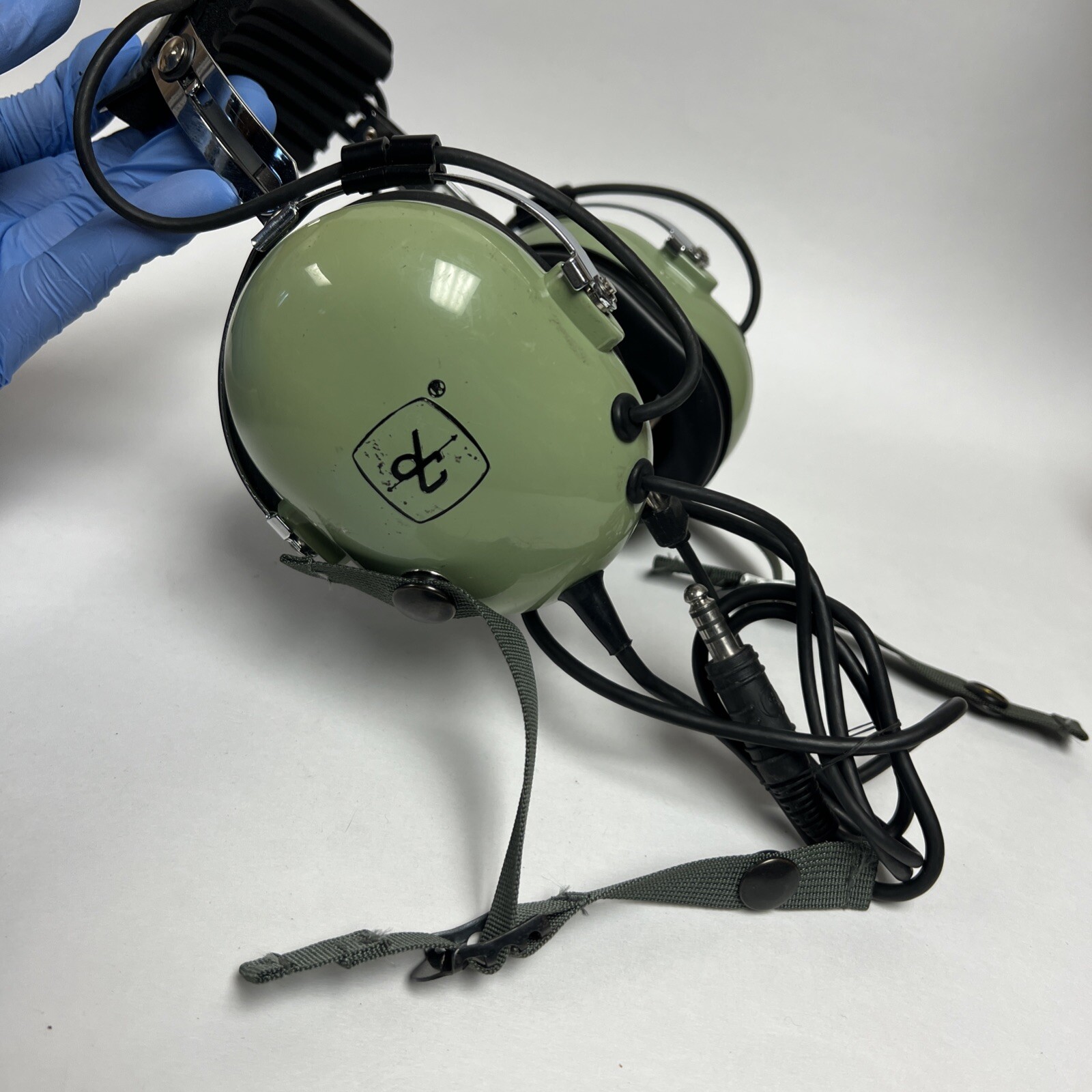 David Clark Aircraft pilot Aviation Headset Model H7010 (Headset Only)
