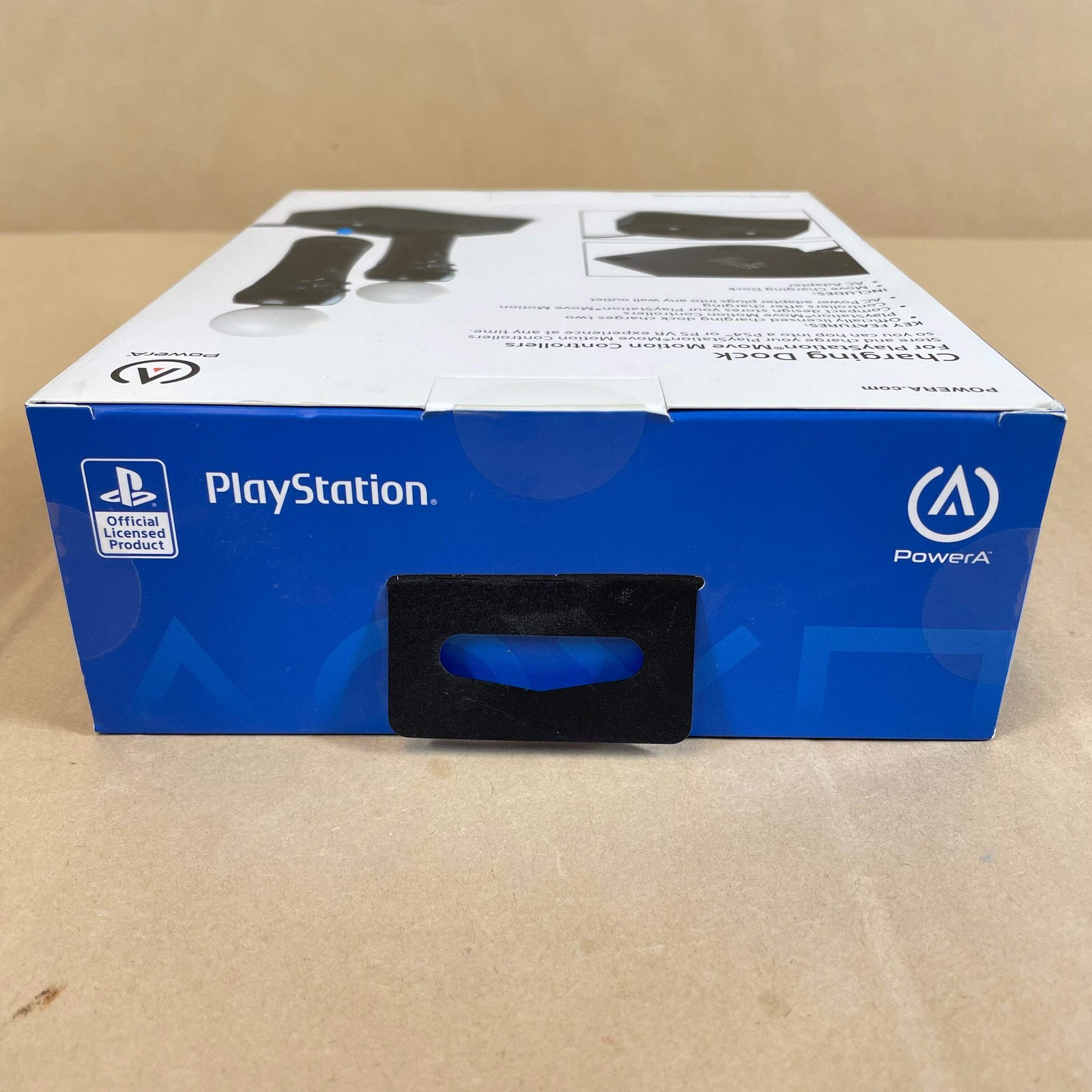 New PowerA Charging Dock For Playstation Move Motion Controllers Black PS4