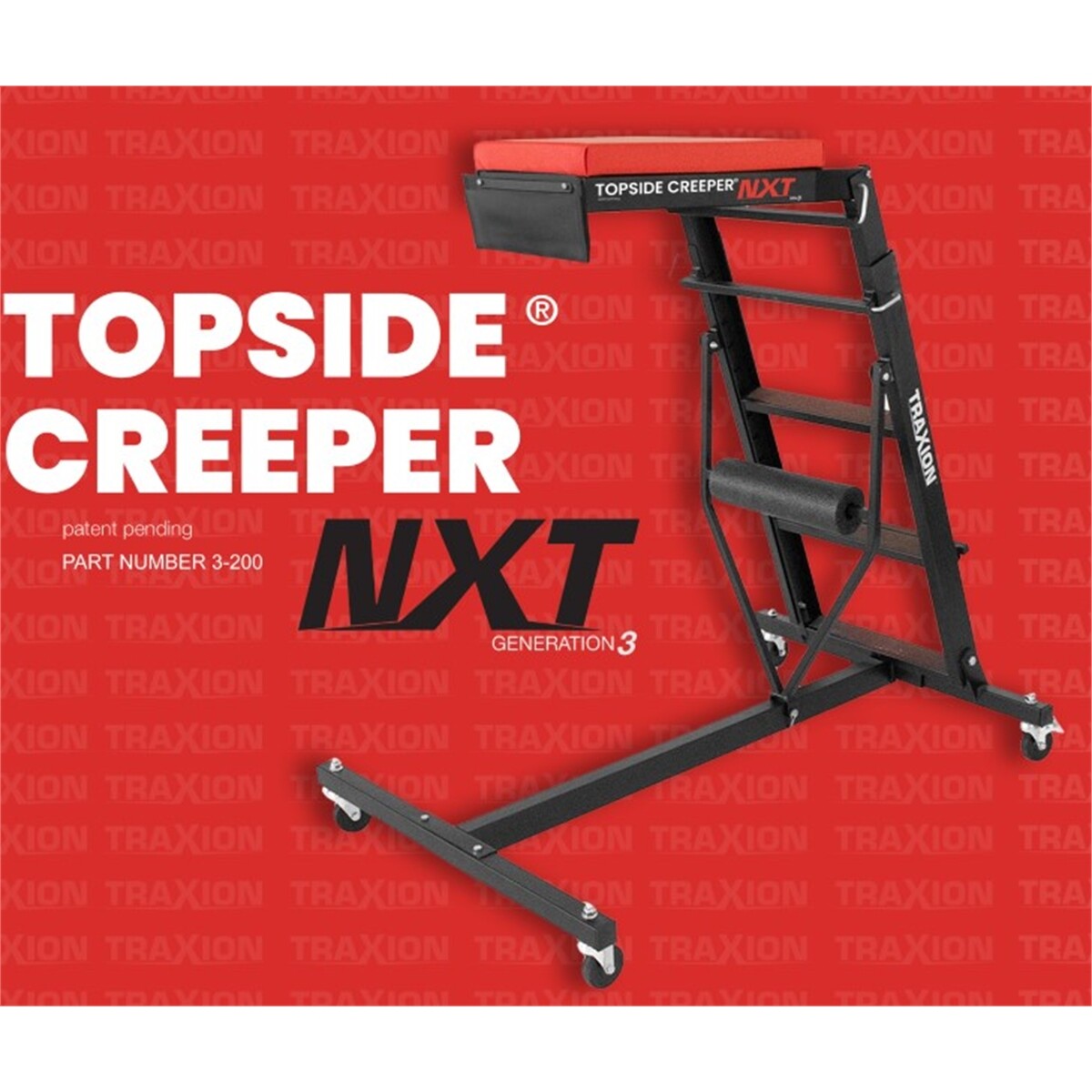 Topside Creeper NXT 3rd Generation TRX3-200 Brand New!