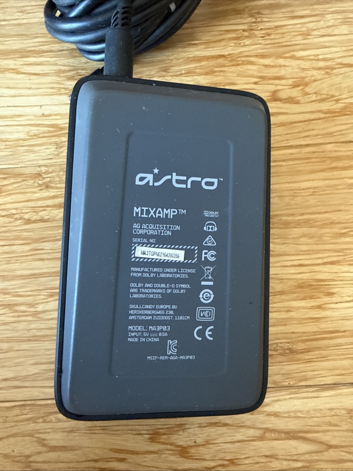 ASTRO Model - MA3P03 Gaming MixAmp - Black
