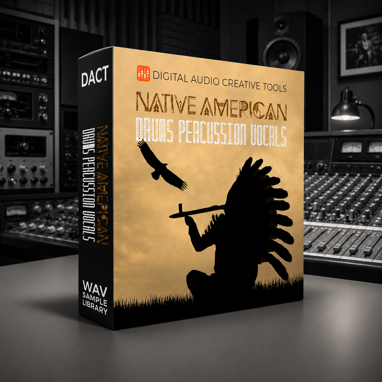 Native American Drums Percussion Vocals Sample Library