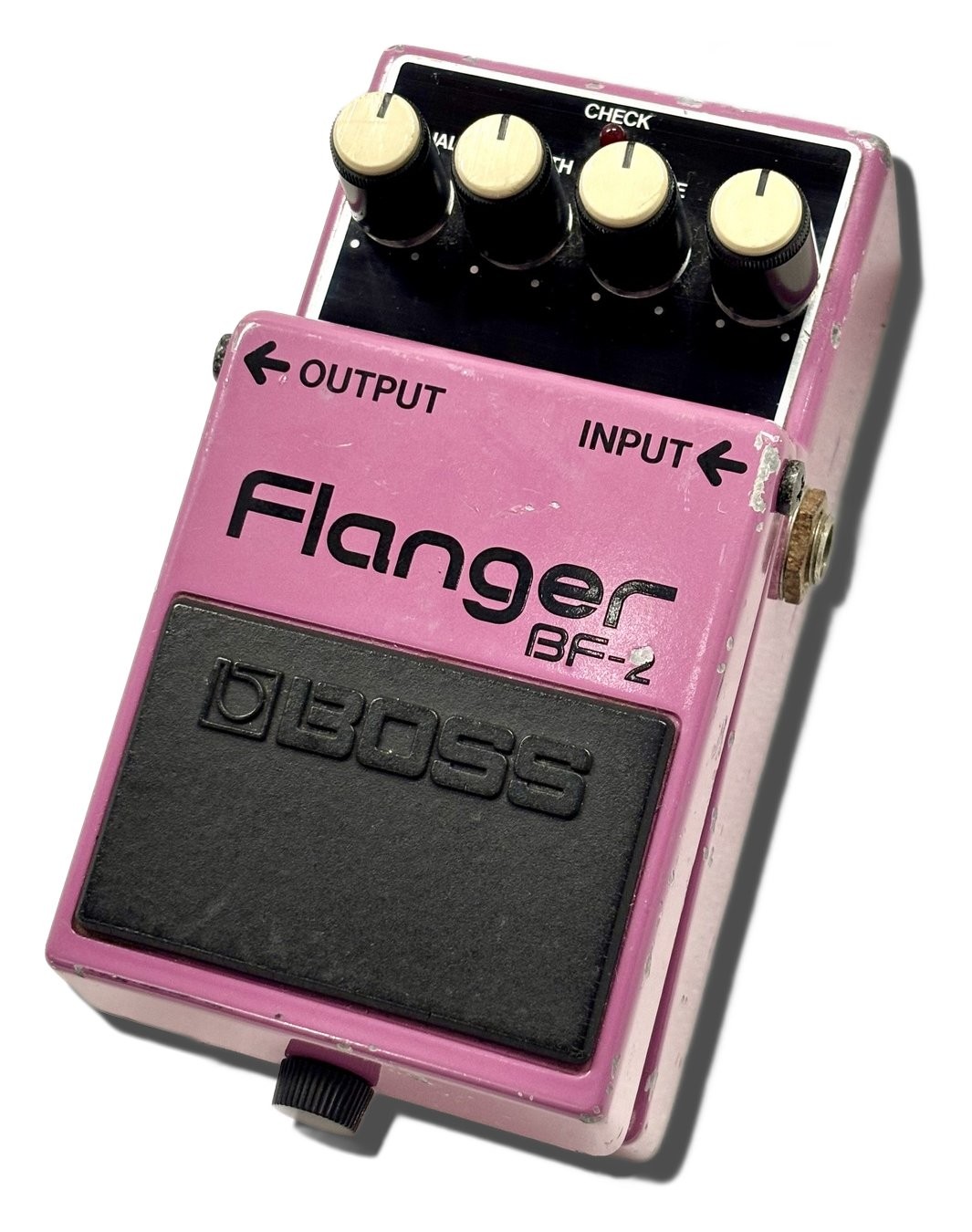 BOSS 1984BF-2 ACA Flanger Pedal 5564 Tested & Works