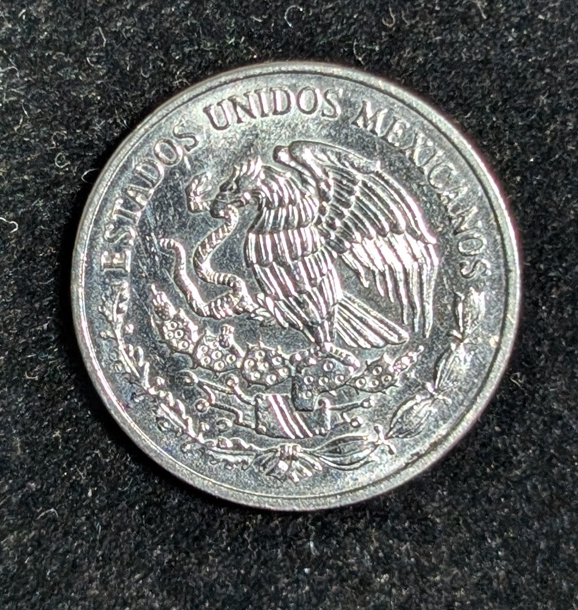 1997 Mexico 10 Centavos Brilliant Uncirculated UNC KM# 547