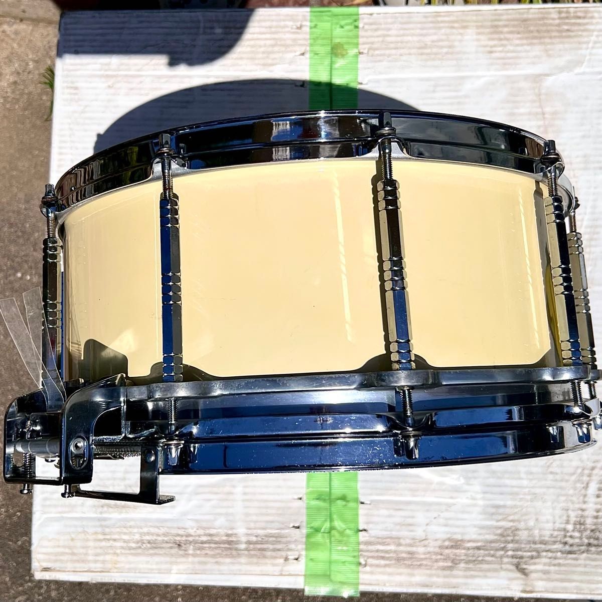 Pearl Free Floating System Maple Shell Snare Robust Hexagonal Post All Around