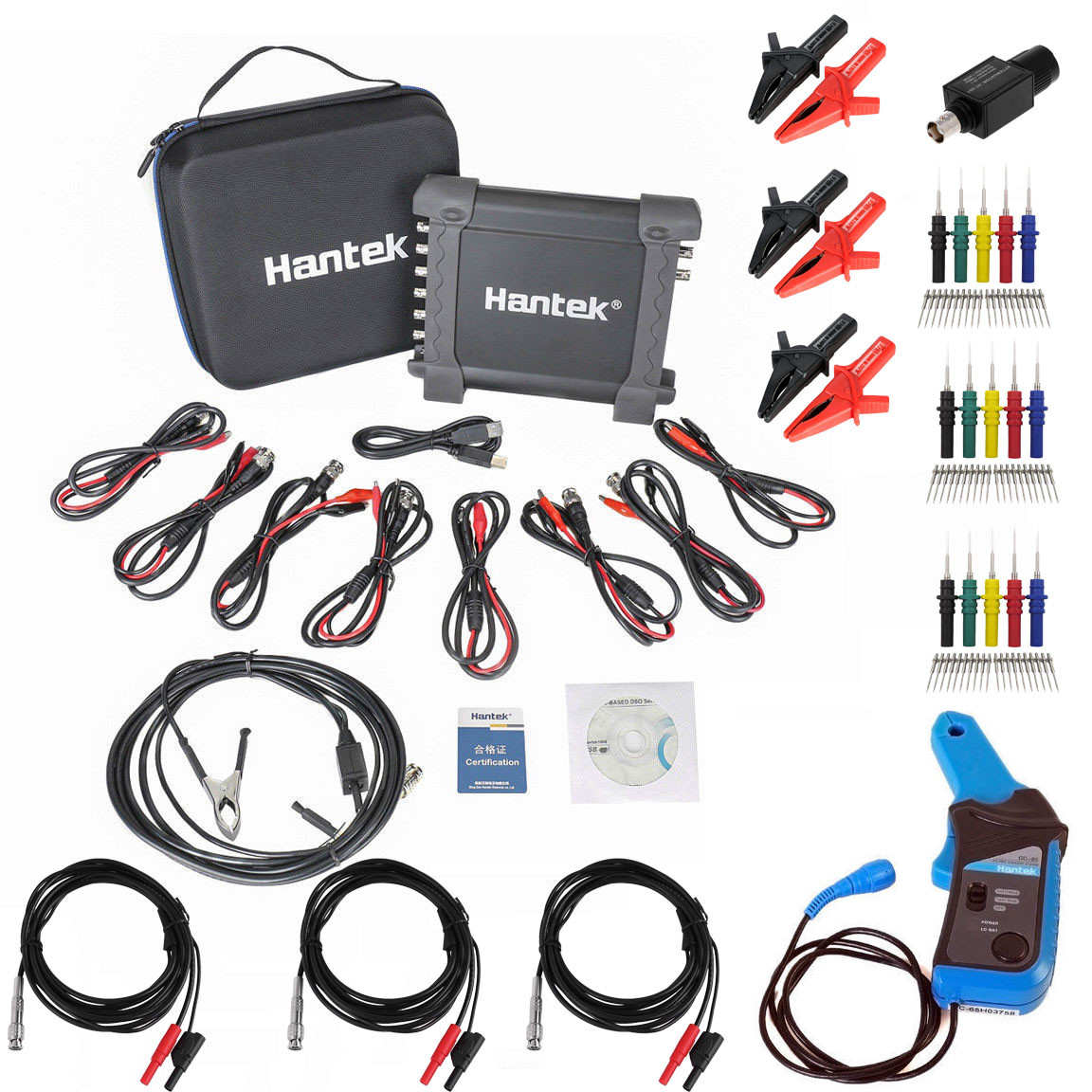 CC65 + Head + 1008C 8CH USB Auto Scope/DAQ/8CH Program Generator Oscilloscope
