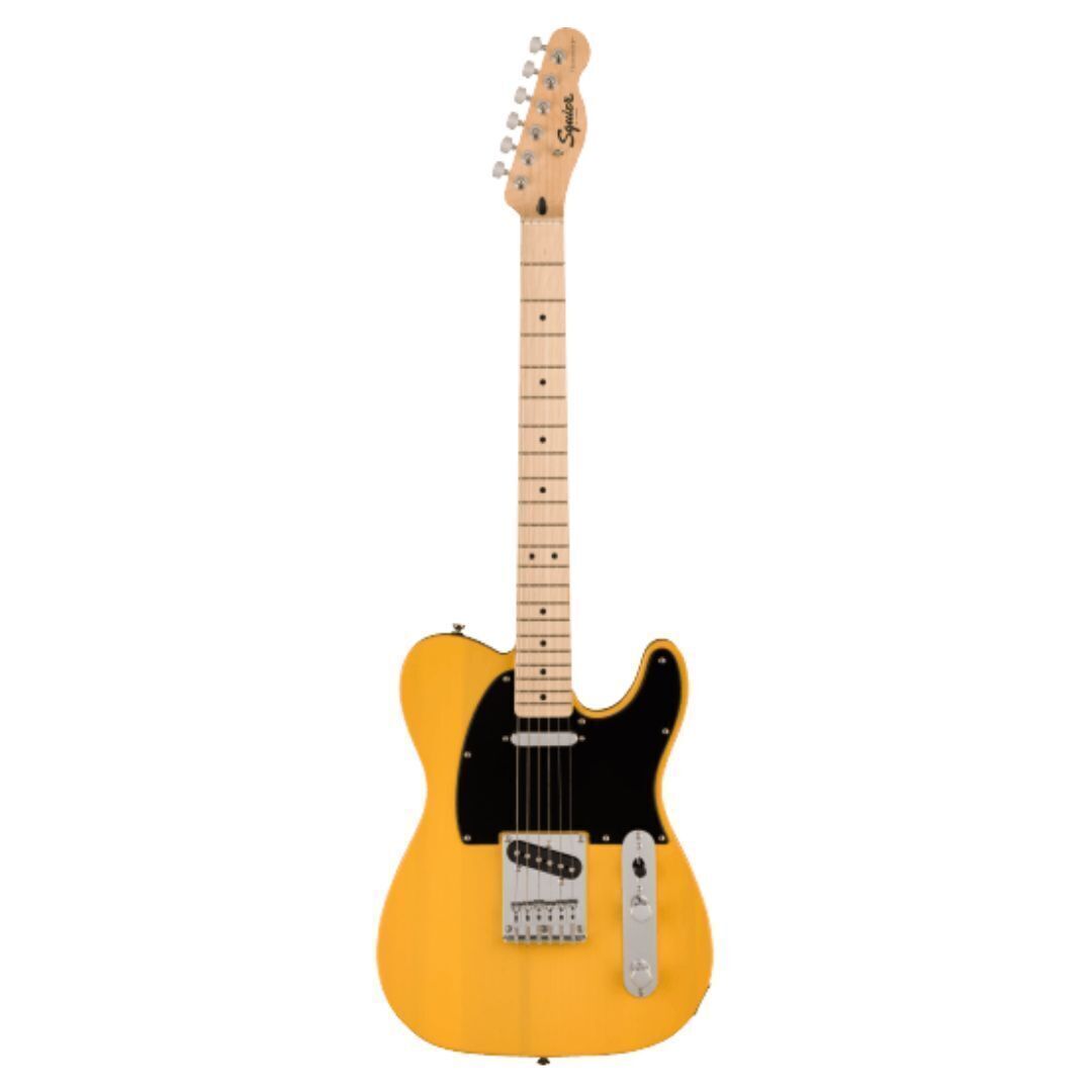 Squier Sonic Telecaster 6 String Electric Guitar Butterscotch Blonde