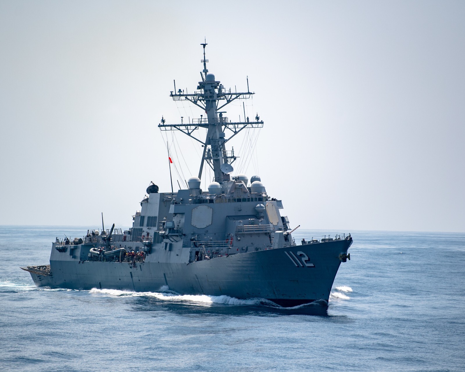 USS MICHAEL MURPHY 8X10 PHOTO DDG-112 NAVY US MILITARY GUIDED MISSILE DESTROYER