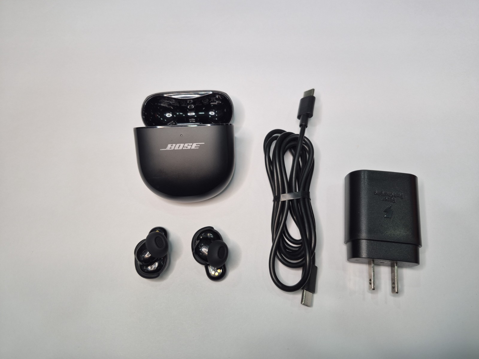 Bose QuietComfort Ultra Wireless Noise Cancelling In-Ear Earbuds - Black