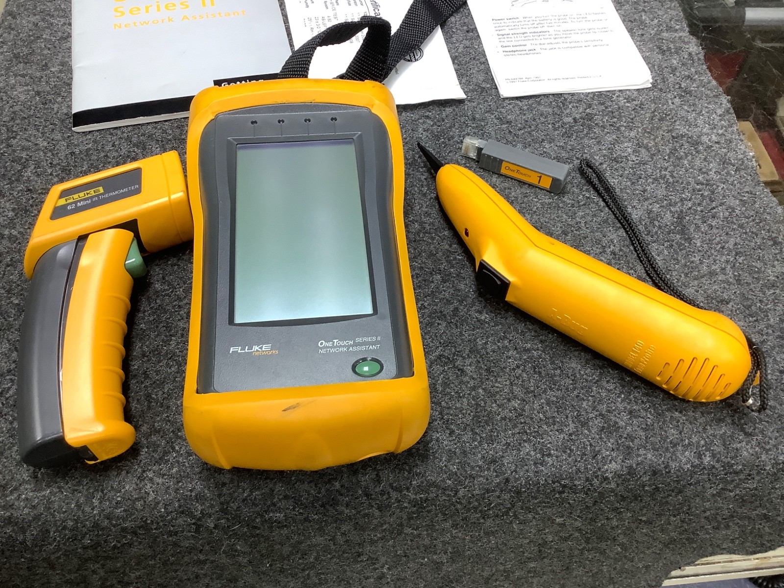 FLUKE, ONE TOUCH SERIES II NETWORK ASSISTANT (SEE DESCRIPTION FOR OTHER ITEMS)