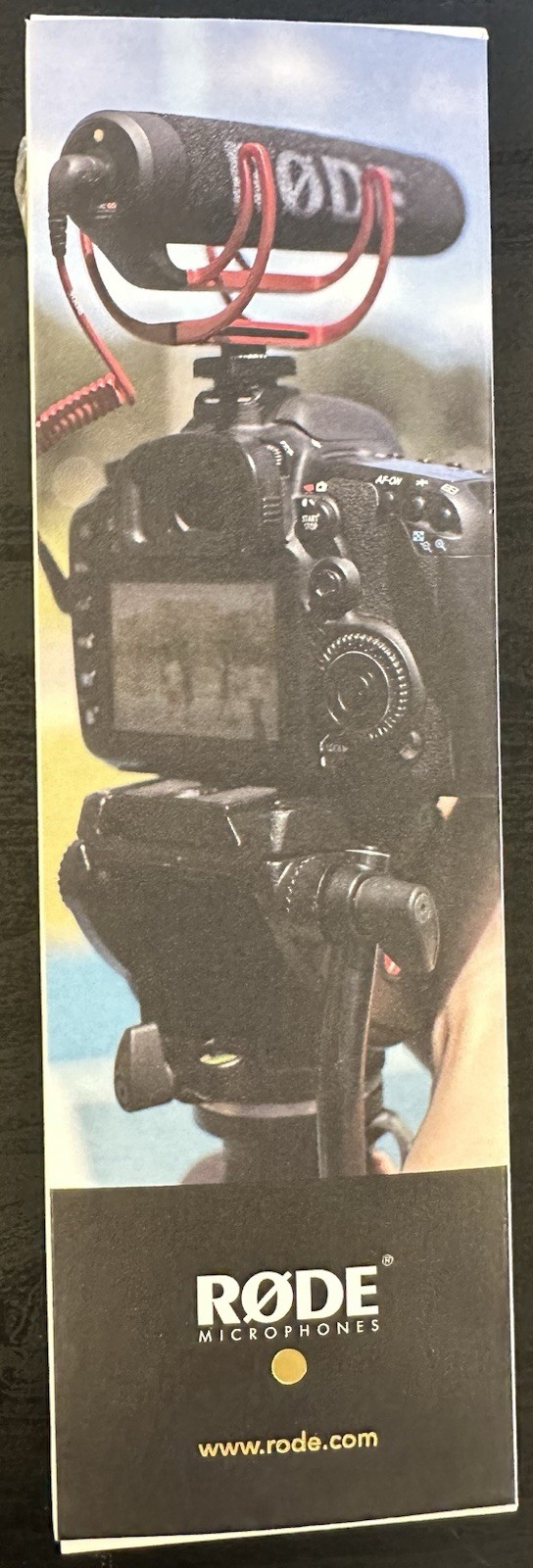 Rode VideoMic GO Lightweight On Camera Microphone