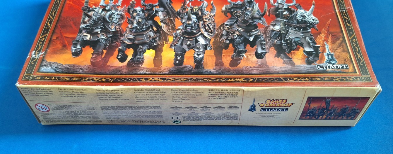 BOX ONLY - Warhammer Fantasy Chaos Knights Games Workshop 2008