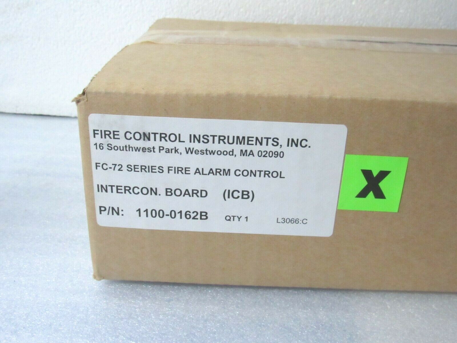 Fire Control Instruments 1100-0162B FCB-6 FC-72 Series Interconnect Board [CJJH]