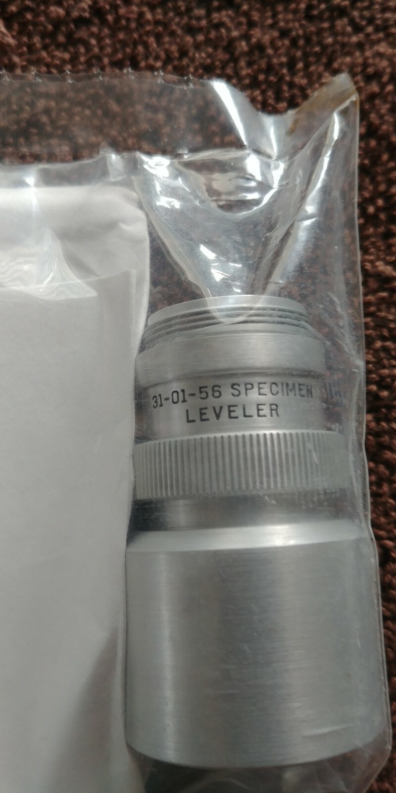 Bausch & Lomb Microscope Specimen Leveler kit NOS SEALED ORIGINAL BAG ! RARE !!!