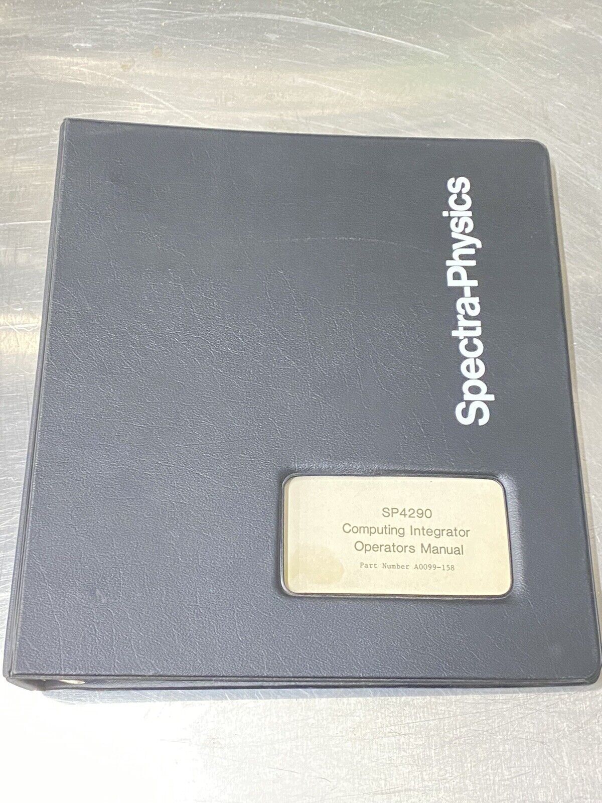 Spectra-Physics SP 4290 Computing Integrator - Users Guide / Instruction Manual