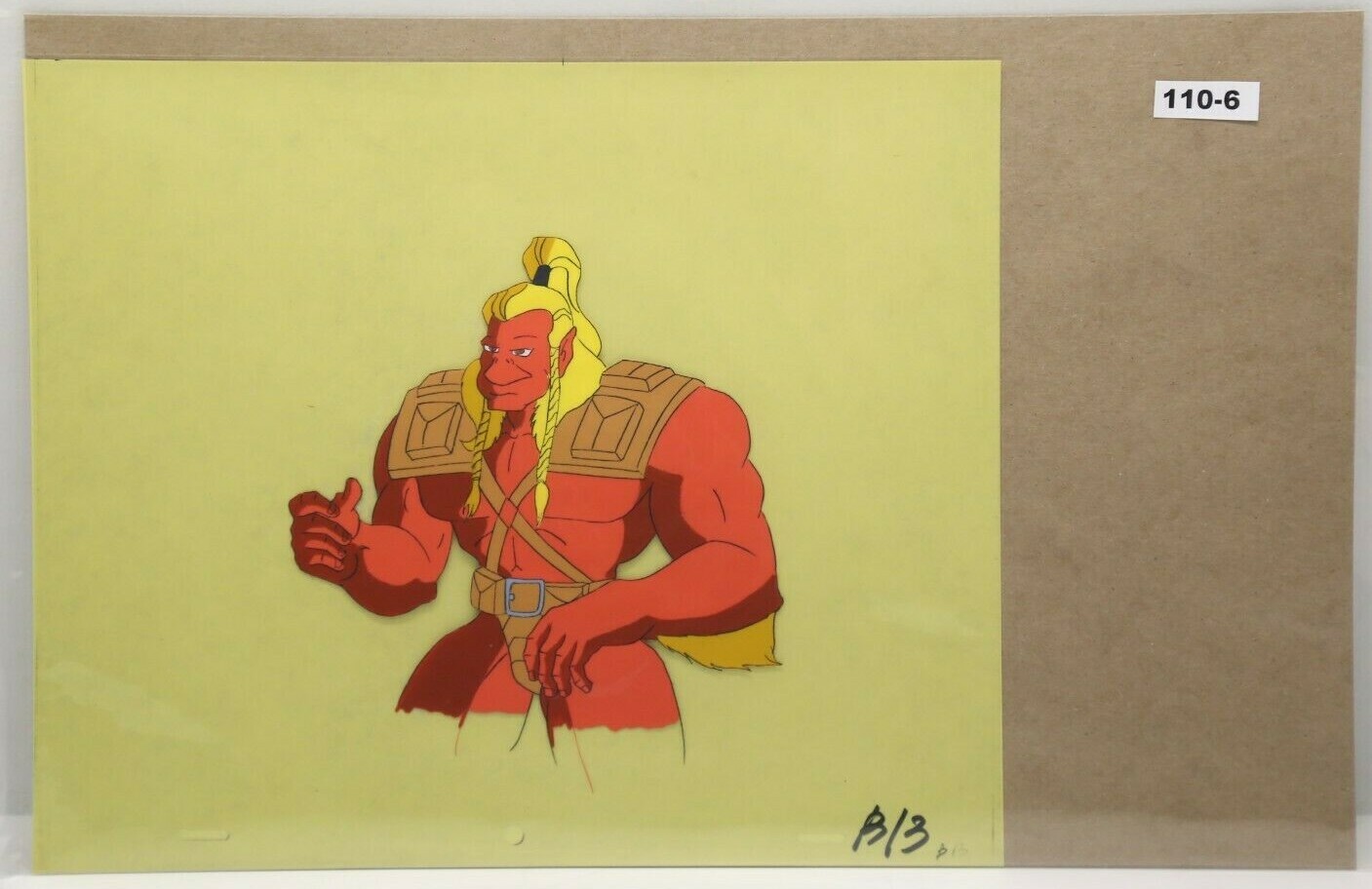 Savage Dragon Original Production Cel 110-6 - Used Condition